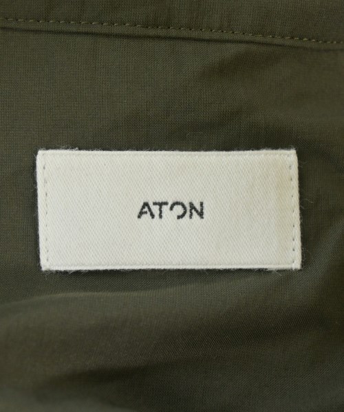 ATON（エイトン）その他 カーキ サイズ:2(M位) メンズ/2200705996075