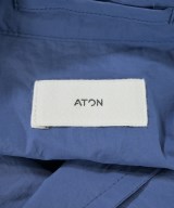 ATON（エイトン）ステンカラーコート 青 サイズ:2(M位) メンズ/2200705996099