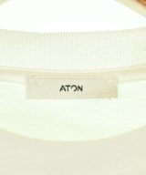 ATON（エイトン）Tシャツ・カットソー 白 サイズ:1(S位) レディース/2200705969246