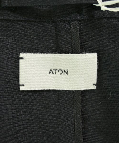 ATON（エイトン）カジュアルジャケット 黒 サイズ:6(XXL位) メンズ/2200706599022