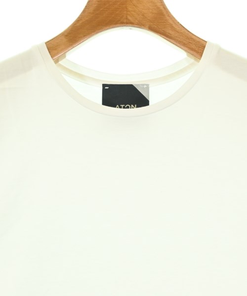 ATON（エイトン）Tシャツ・カットソー 白 サイズ:02(M位) レディース/2200703673152