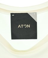 ATON（エイトン）Tシャツ・カットソー 白 サイズ:02(M位) レディース/2200703673152