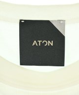 ATON（エイトン）Tシャツ・カットソー 白 サイズ:01(S位) レディース/2200703673169