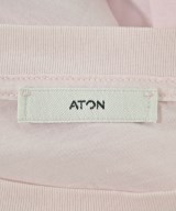 ATON（エイトン）Tシャツ・カットソー ピンク サイズ:01(S位) レディース/2200704228030