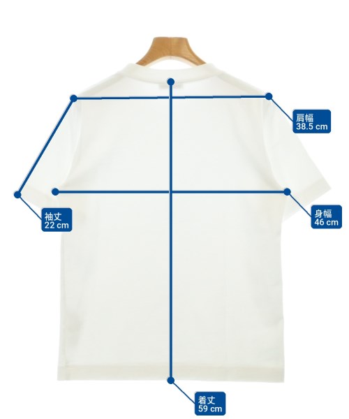 ATON（エイトン）Tシャツ・カットソー 白 サイズ:2(M位) レディース/2200706971064