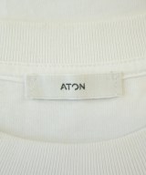 ATON（エイトン）Tシャツ・カットソー 白 サイズ:2(M位) レディース/2200706971064