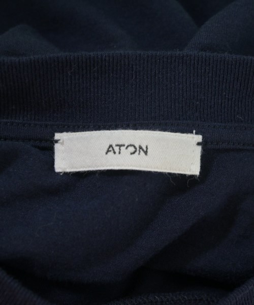 ATON（エイトン）カーディガン 紺 サイズ:4(XL位) メンズ/2200708521069