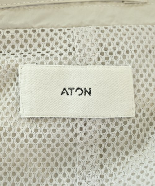 ATON（エイトン）ブルゾン 白 サイズ:4(M位) メンズ/2200708686027