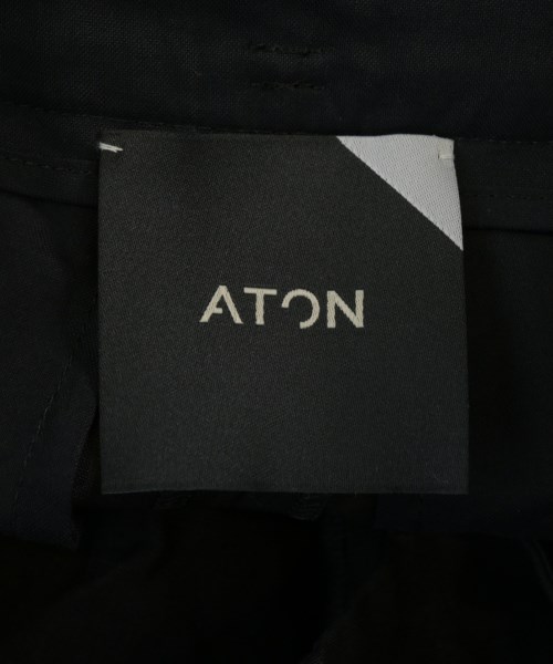 ATON（エイトン）その他 黒 サイズ:2(M位) レディース/2200707679952