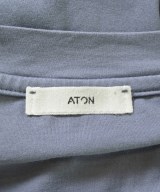 ATON（エイトン）Tシャツ・カットソー 青 サイズ:04(XL位) メンズ/2200710058010