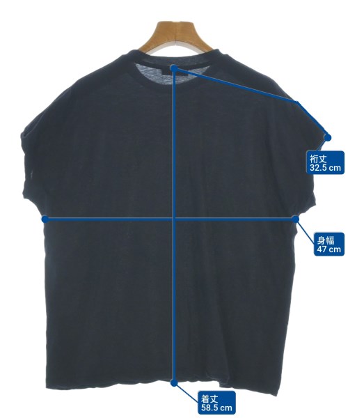 ATON（エイトン）ノースリーブ 紺 サイズ:1(S位) レディース/2200662792079