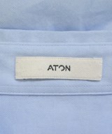ATON（エイトン）カジュアルシャツ 青 サイズ:02(M位) メンズ/2200663359011