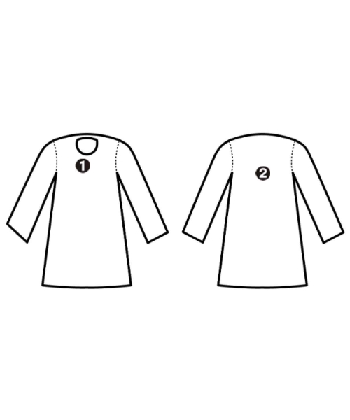 ATON（エイトン）シャツワンピース 青 サイズ:2(M位) レディース/2200664609214