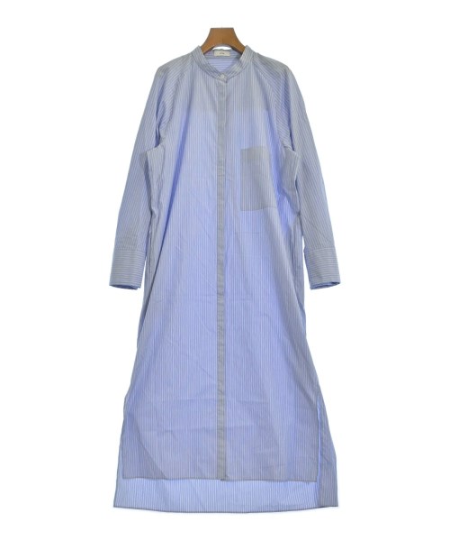 ATON(エイトン)シャツワンピース 青 サイズ:2(M位)/2200664609214