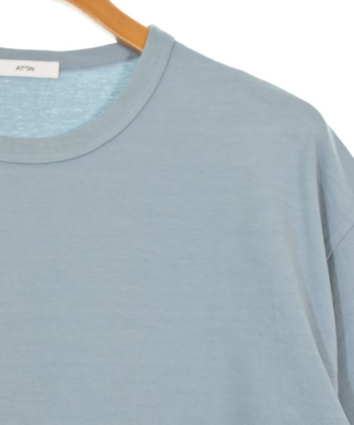 ATON（エイトン）Tシャツ・カットソー 青 サイズ:06(XL位) メンズ/2200667196476