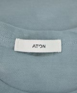 ATON（エイトン）Tシャツ・カットソー 青 サイズ:06(XL位) メンズ/2200667196476