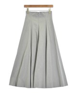ATON（エイトン）ロング・マキシ丈スカート グレー サイズ:01(S位) レディース/2200663623044