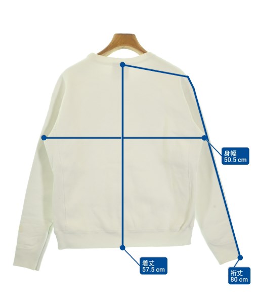 ATON（エイトン）スウェット 白 サイズ:02(M位) レディース/2200666555090