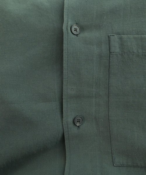 ATON（エイトン）カジュアルシャツ グレー サイズ:4(XL位) メンズ/2200669182033