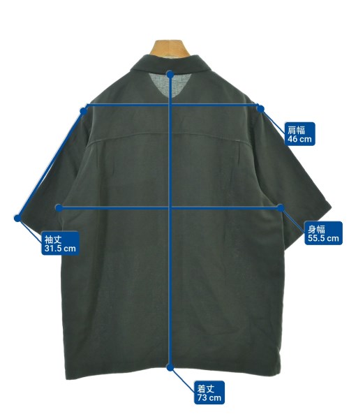 ATON（エイトン）カジュアルシャツ グレー サイズ:4(XL位) メンズ/2200669182033