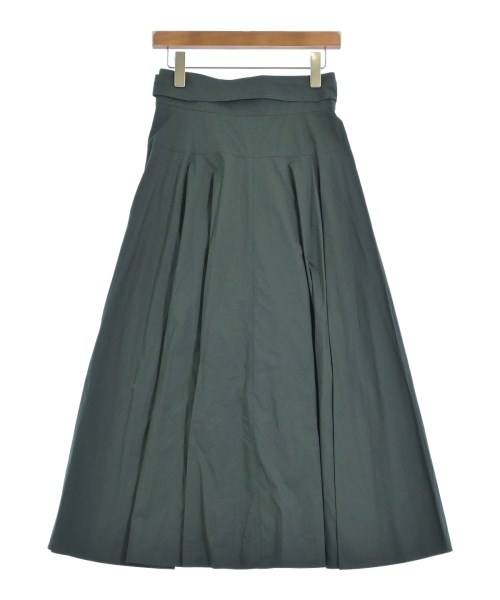 ATON（エイトン）ロング・マキシ丈スカート 緑 サイズ:02(M位) レディース/2200669614152