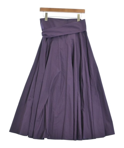 ATON（エイトン）ロング・マキシ丈スカート 紫 サイズ:02(M位) レディース/2200669614176