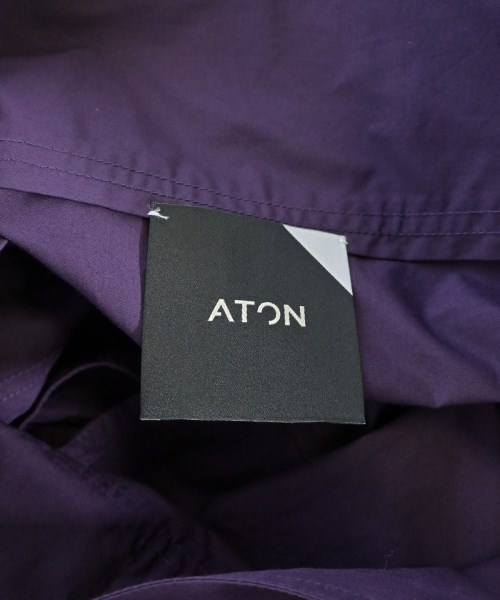 ATON（エイトン）ロング・マキシ丈スカート 紫 サイズ:02(M位) レディース/2200669614176