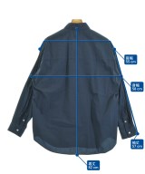 ATON（エイトン）カジュアルシャツ 紺 サイズ:4(L位) メンズ/2200669624069