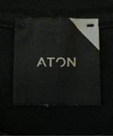 ATON（エイトン）Tシャツ・カットソー 黒 サイズ:06(XL位) メンズ/2200669995077
