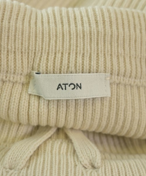 ATON（エイトン）ロング・マキシ丈スカート 白 サイズ:01(S位) レディース/2200667376038