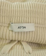 ATON（エイトン）ロング・マキシ丈スカート 白 サイズ:01(S位) レディース/2200667376038
