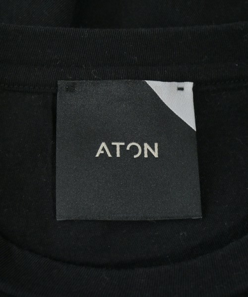 ATON（エイトン）Tシャツ・カットソー 黒 サイズ:6(XXL位) メンズ/2200667506138