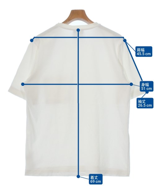 ATON（エイトン）Tシャツ・カットソー 白 サイズ:6(XXL位) メンズ/2200667506145