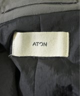 ATON（エイトン）ステンカラーコート グレー サイズ:04(XL位) メンズ/2200667387324