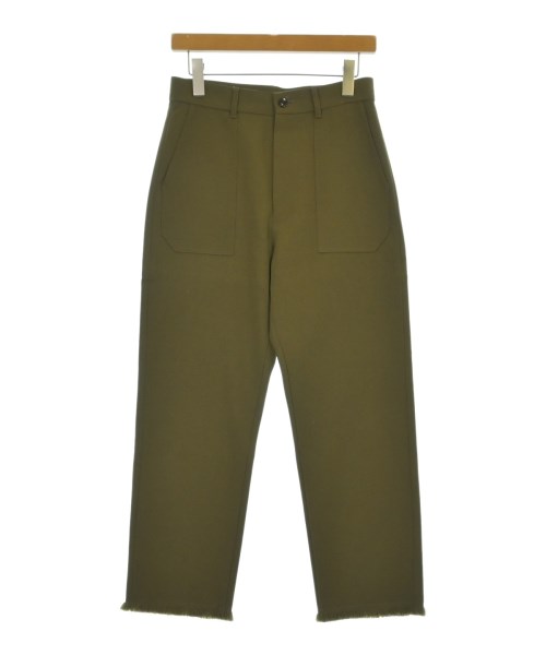 ATON(エイトン)スラックス カーキ サイズ:2(M位)/2200670812042