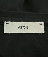 ATON（エイトン）Tシャツ・カットソー 黒 サイズ:2(M位) レディース/2200670977086