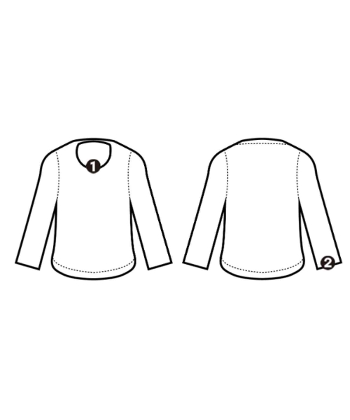 ATON（エイトン）Tシャツ・カットソー 白 サイズ:2(M位) レディース/2200670977093