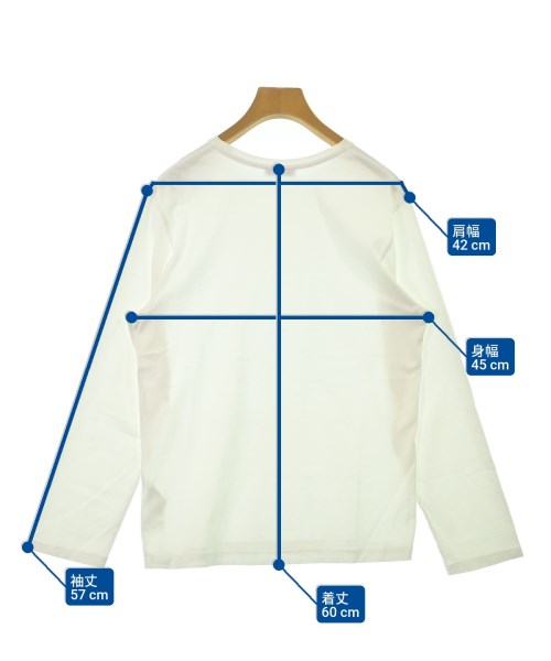 ATON（エイトン）Tシャツ・カットソー 白 サイズ:2(M位) レディース/2200670977093