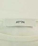 ATON（エイトン）Tシャツ・カットソー 白 サイズ:2(M位) レディース/2200670977093