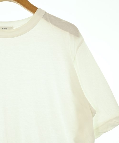 ATON（エイトン）Tシャツ・カットソー 白 サイズ:2(M位) レディース/2200670977116