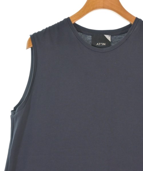 ATON（エイトン）ワンピース 紺 サイズ:02(M位) レディース/2200665037047