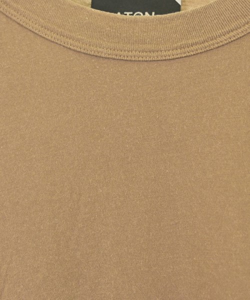 ATON（エイトン）Tシャツ・カットソー 茶 サイズ:2(M位) レディース/2200671912062