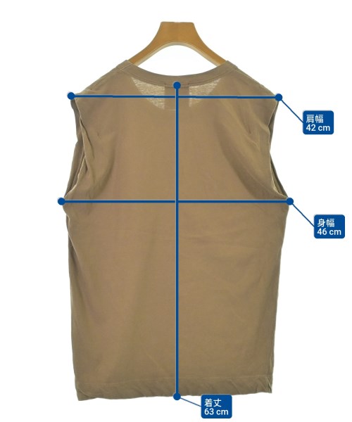 ATON（エイトン）Tシャツ・カットソー 茶 サイズ:2(M位) レディース/2200671912062