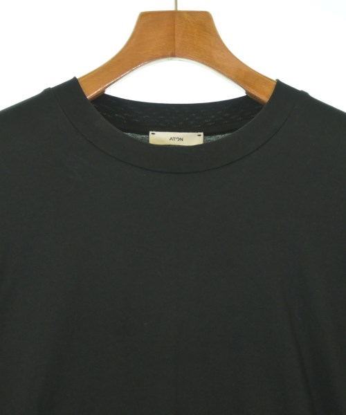 ATON（エイトン）Tシャツ・カットソー 黒 サイズ:02(M位) メンズ/2200722960066