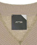 ATON（エイトン）ニット・セーター ベージュ サイズ:2(M位) レディース/2200722002223