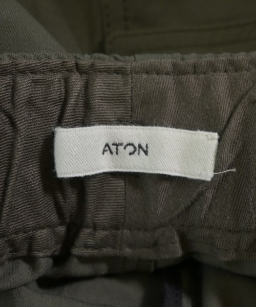 ATON（エイトン）その他 カーキ サイズ:02(M位) メンズ/2200727751072