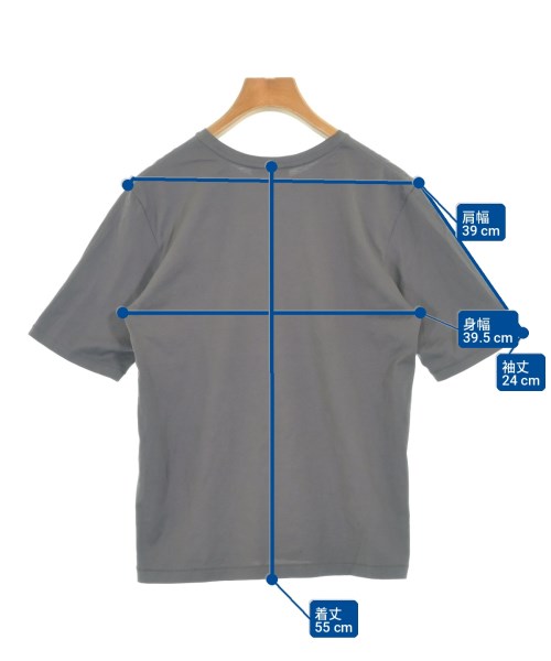 ATON（エイトン）Tシャツ・カットソー グレー サイズ:1(S位) レディース/2200724302079
