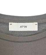 ATON（エイトン）Tシャツ・カットソー グレー サイズ:1(S位) レディース/2200724302079