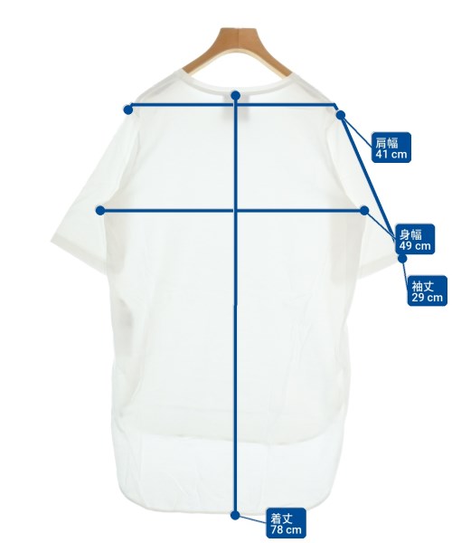ATON（エイトン）Tシャツ・カットソー 白 サイズ:2(M位) レディース/2200732950446