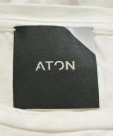 ATON（エイトン）Tシャツ・カットソー 白 サイズ:2(M位) レディース/2200732950446